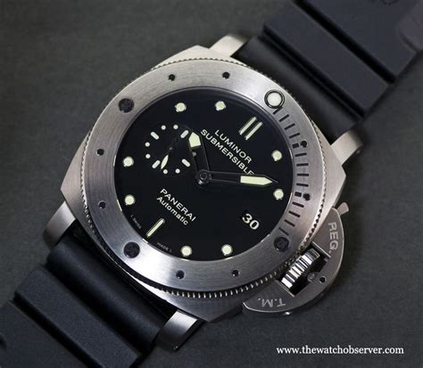 panerai pam 305 review|Panerai luminor dive watch.